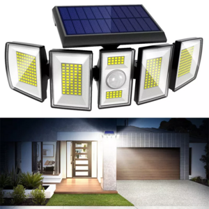 Outdoor Garden Waterproof Solar Lamps Human Body Induction LED Lamp Solar Sensor Wall light