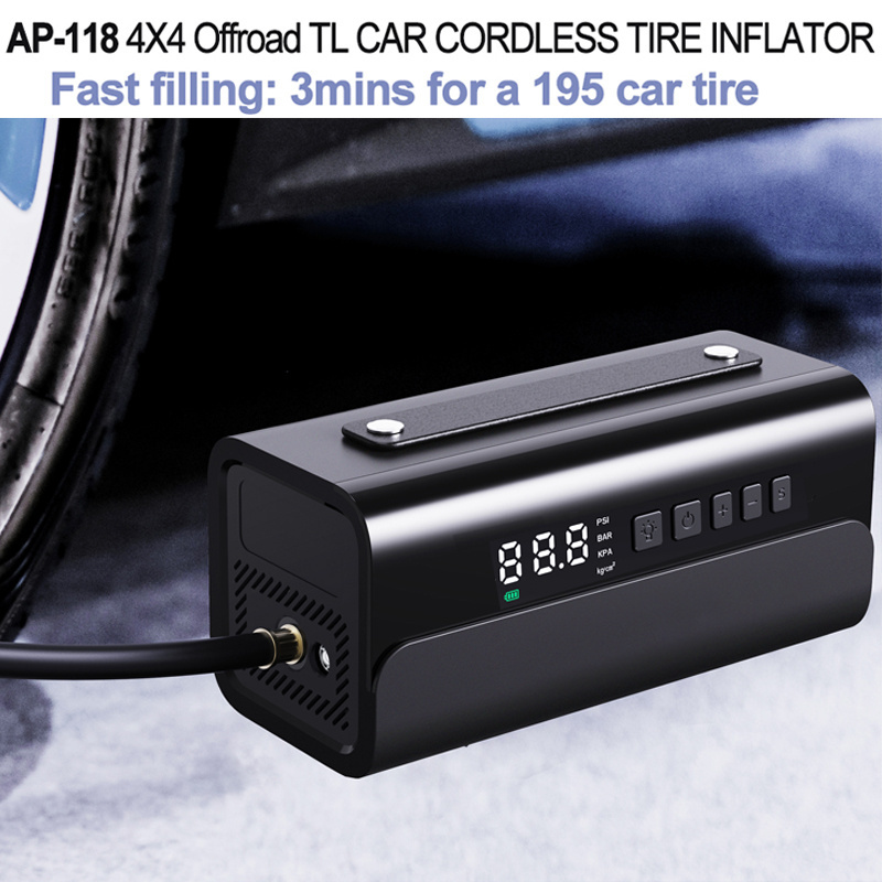 40L/Min suv 4X4 off road jeep SUV car SUP board auto electric portable tire inflator pump cordless car air compressor