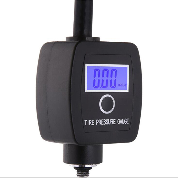 Pump accessories digital LCD car tire tyre air pressure gauge meter manometer for auto car motorcycle bike