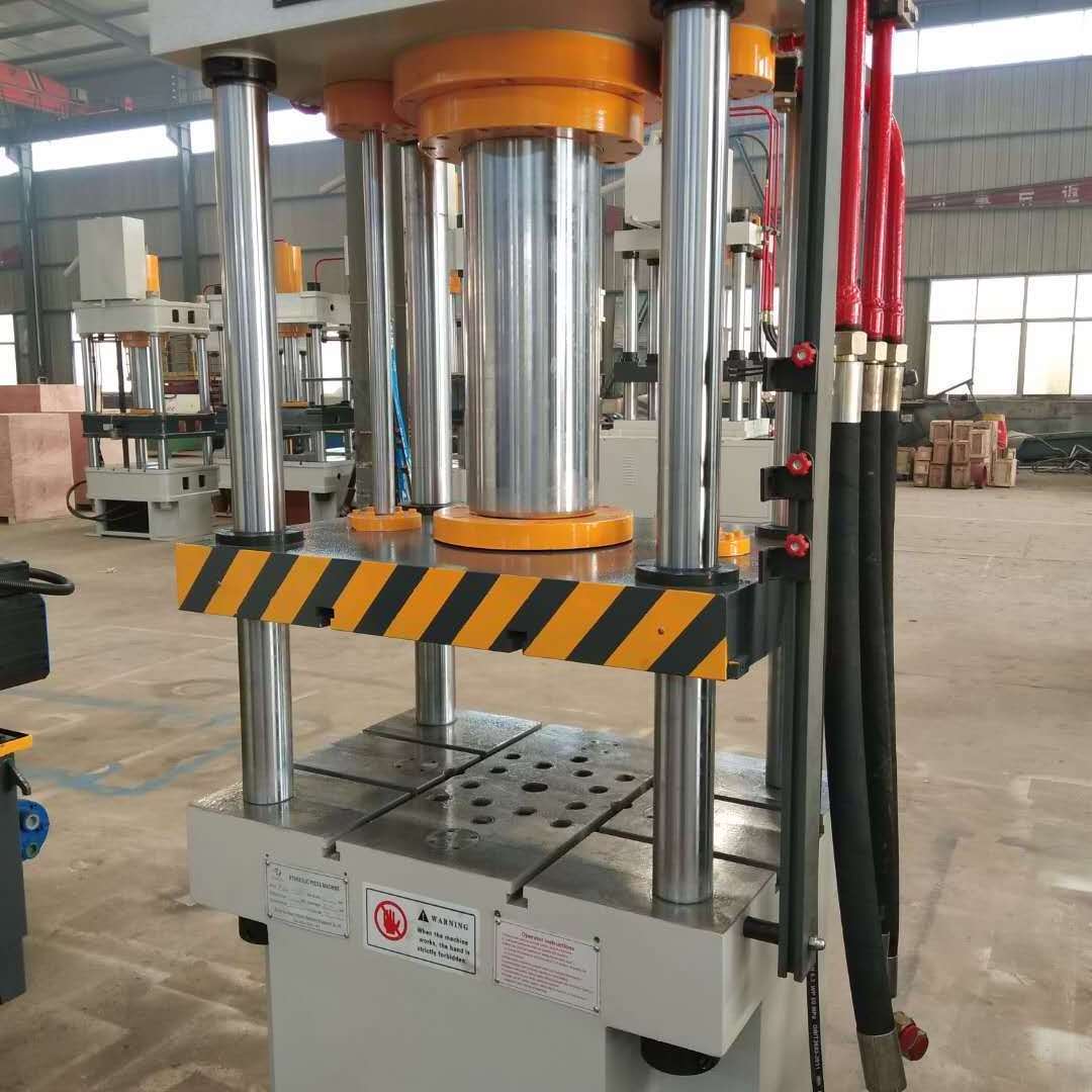 100 ton servo Stretching deep drawing hydraulic press machine for making fire extinguisher