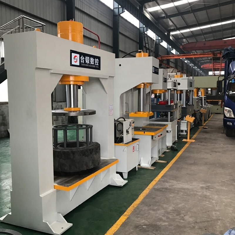 Hydraulic press for solid forklift tire solid tire replace press tire press machine