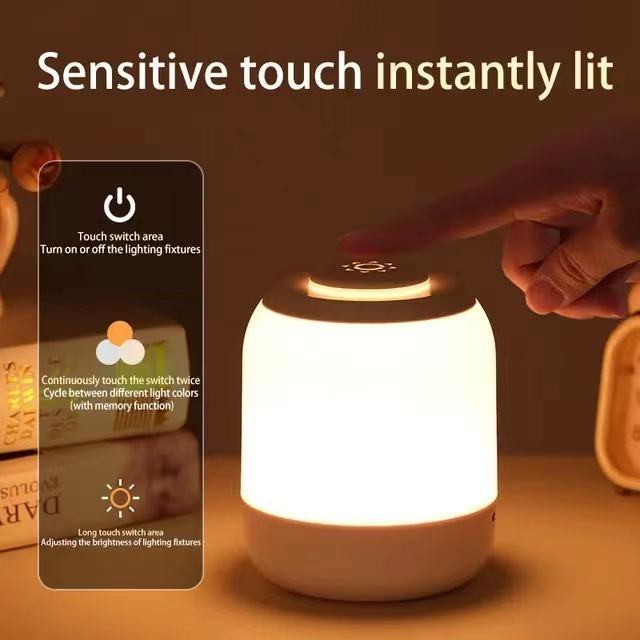 Touch Sensor Rechargeable led Table Lamp dimabble Led Desk Lights