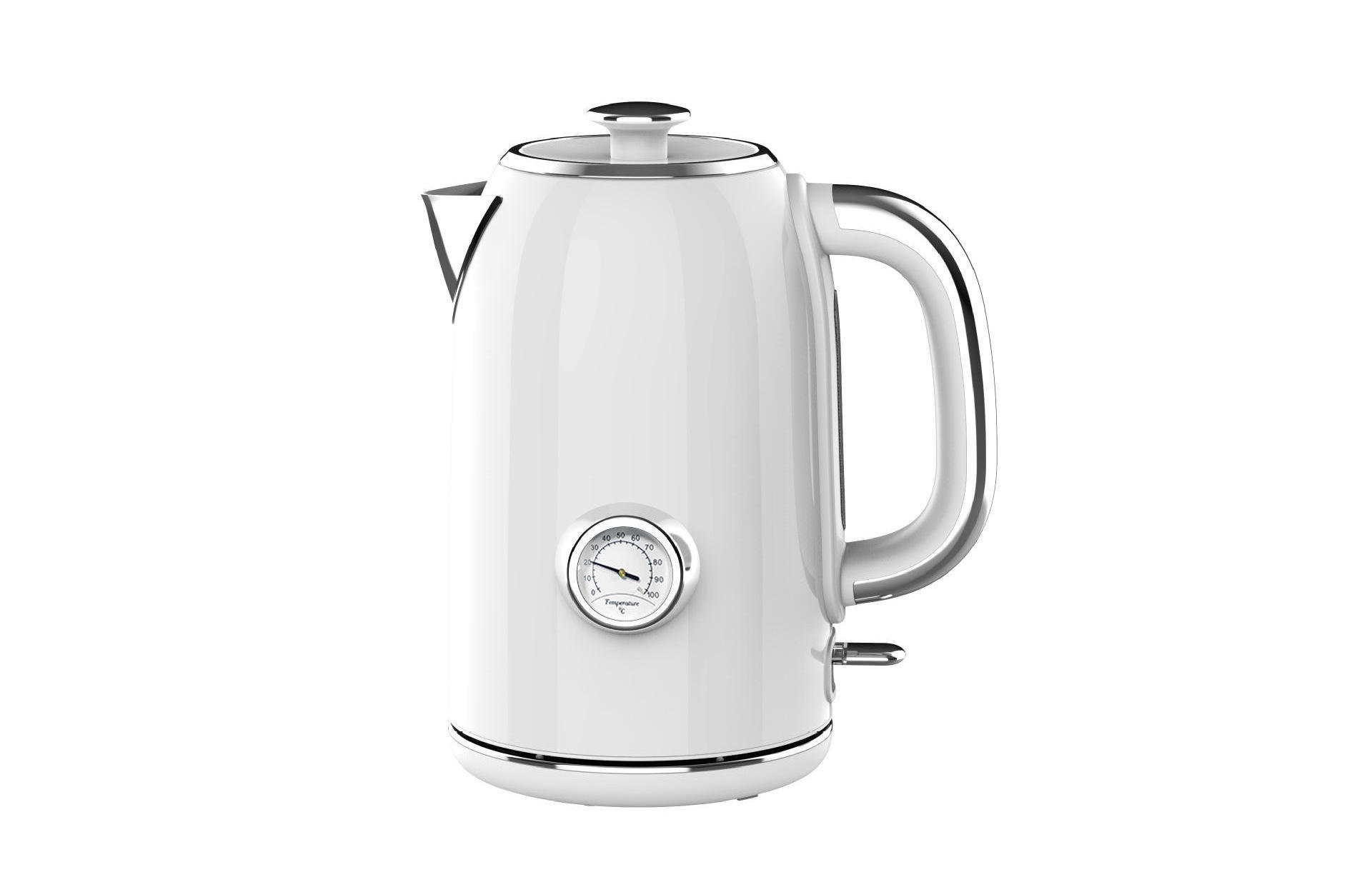 Unique design hotel cafe student accommodation kitchen appliance 1.7L cordless stainless steel cordless tea coffee water kettle