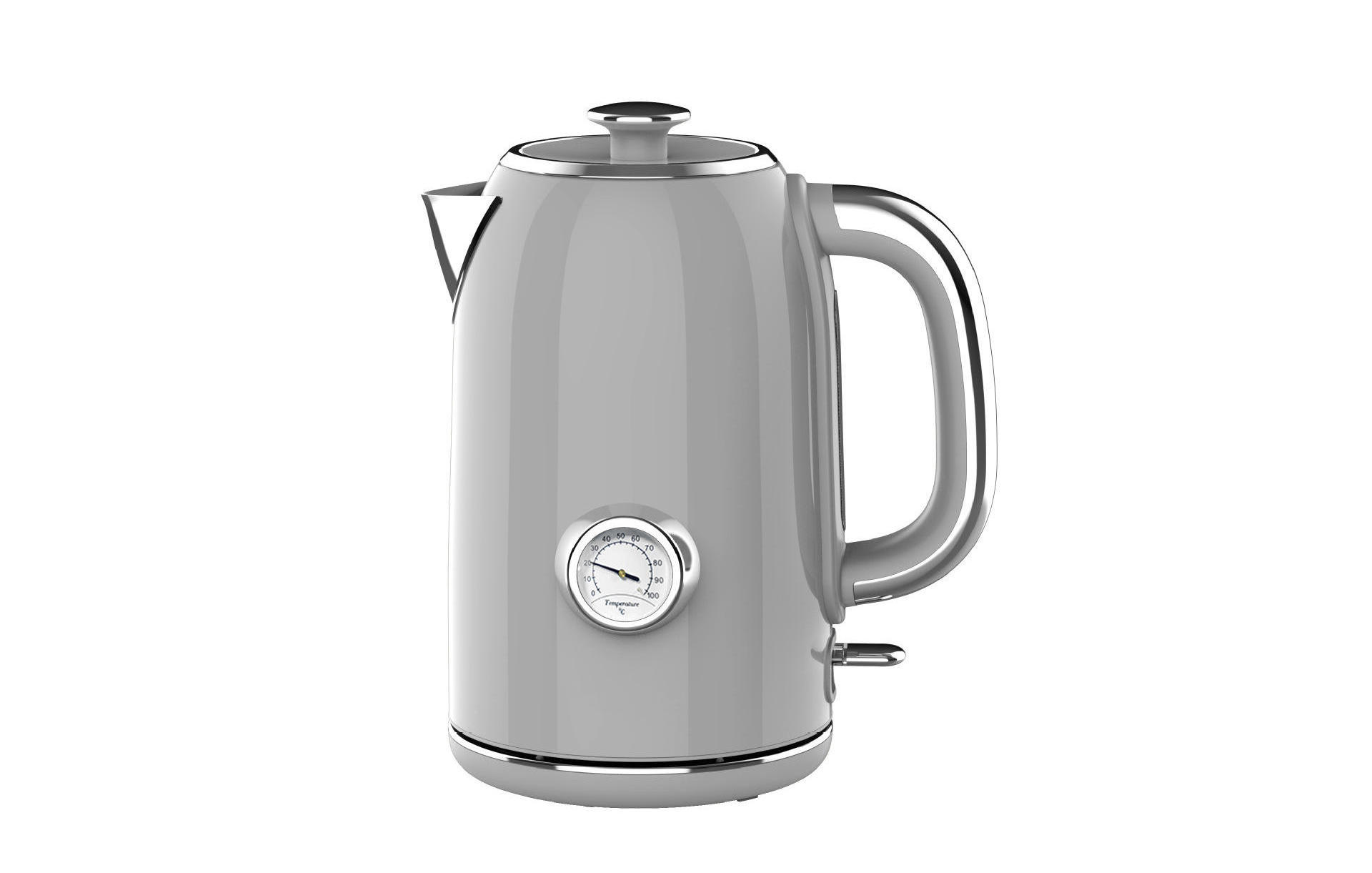 Unique design hotel cafe student accommodation kitchen appliance 1.7L cordless stainless steel cordless tea coffee water kettle