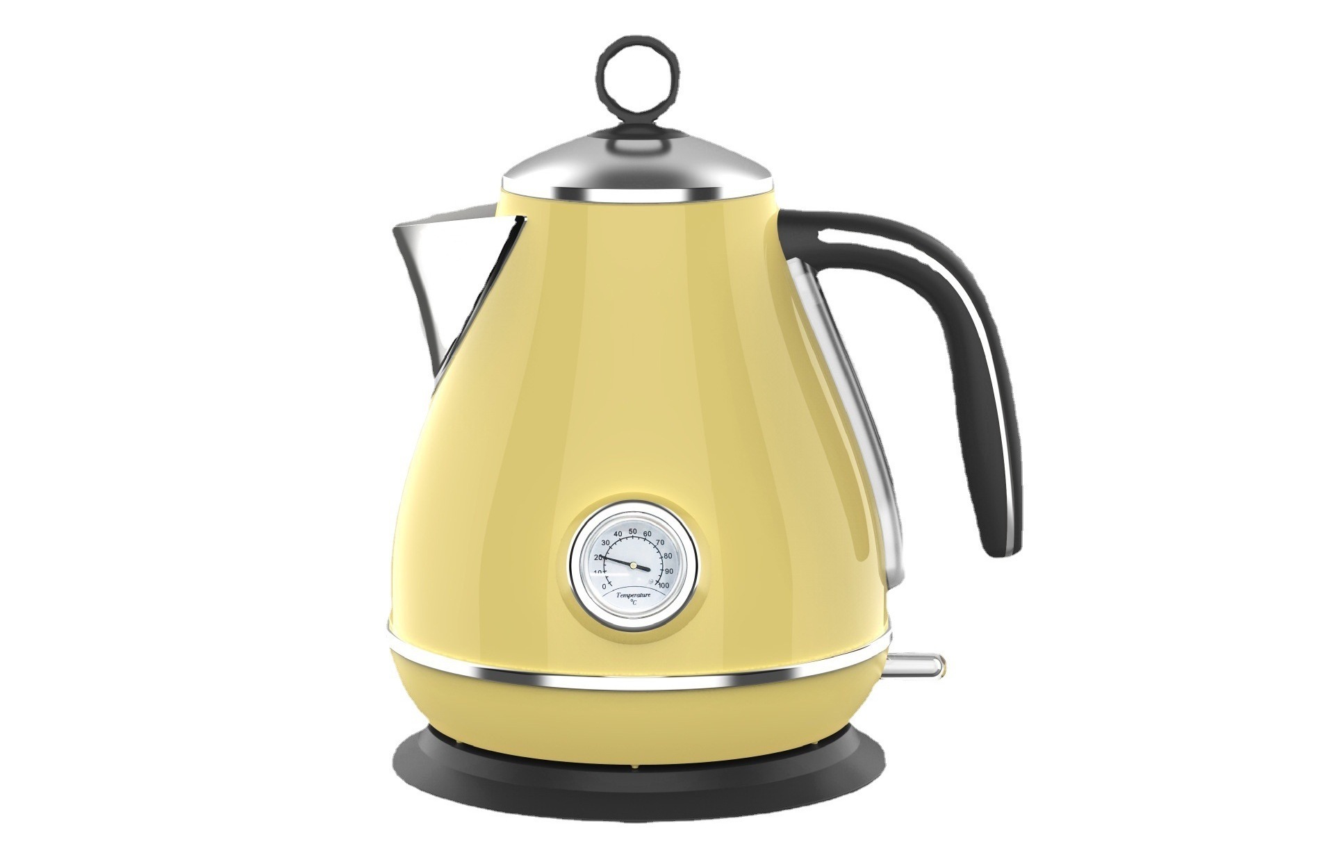 1.7L stainless steel electric kettle 110v electric kettle 220v electric water boiler electric water kettle with thermometer