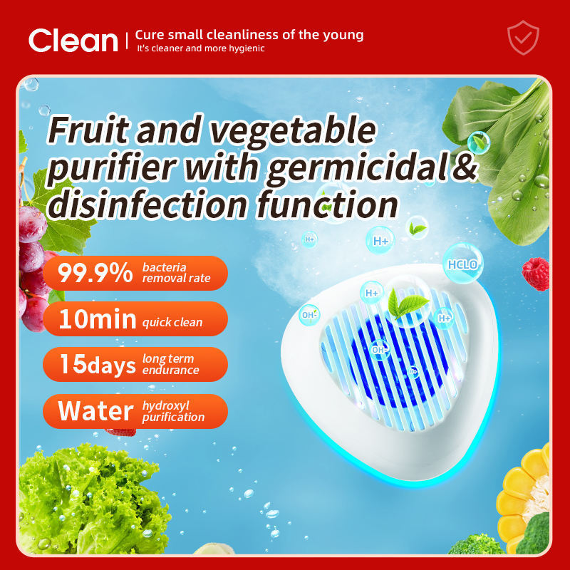 Portable Ultrasonic Fruit Vegetable Cleaner Ultrasonic Cleaning Machine for Watch Dishes Eye Glasses Jewelry Teeth Denture