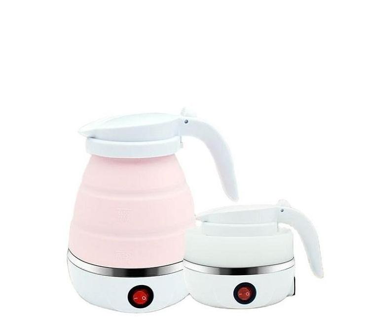 Cheapest Portable Outdoor Foldable Silicone electric Kettle travel Mini Folding Electric Kettle