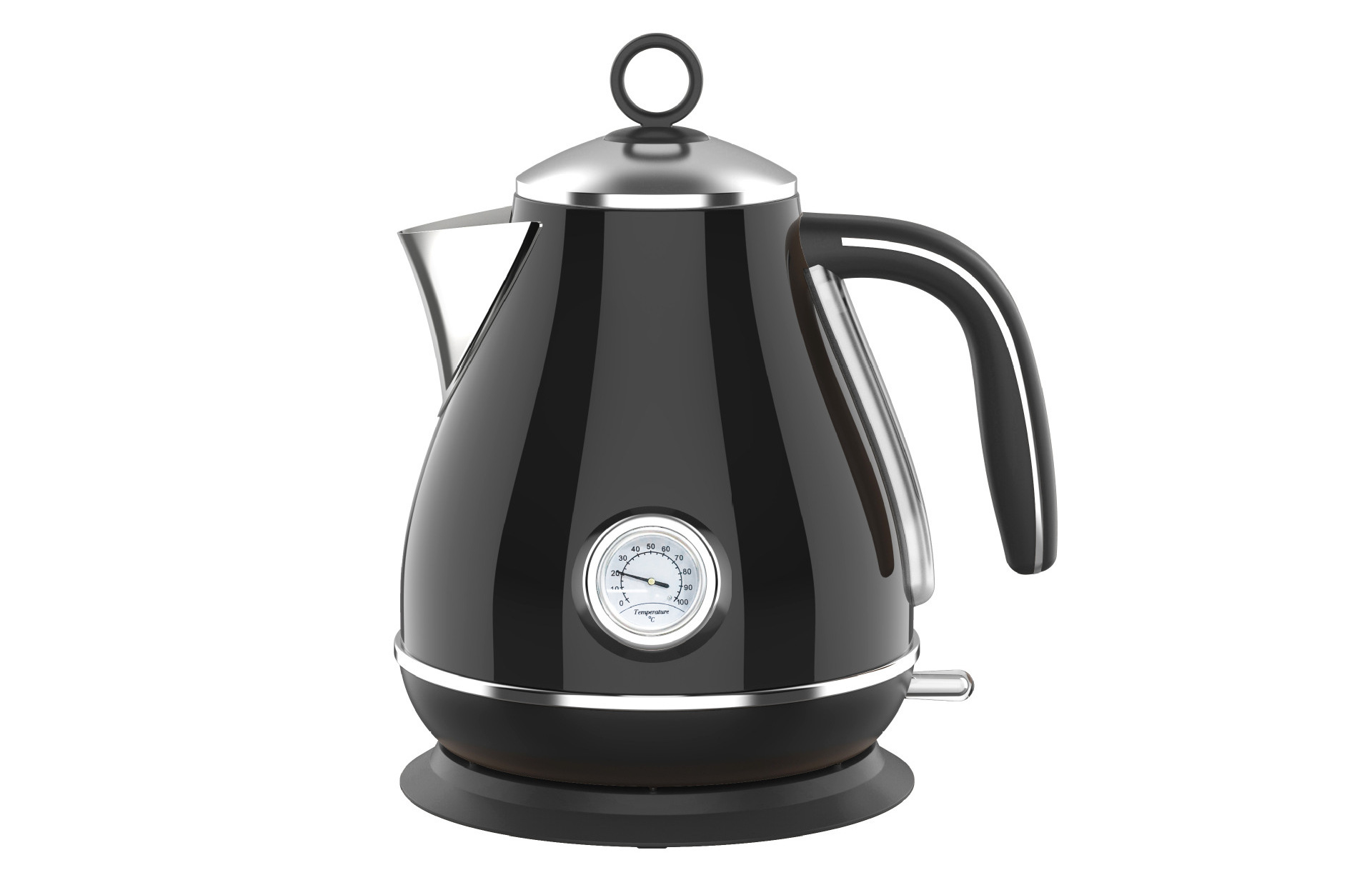 1.7L stainless steel electric kettle 110v electric kettle 220v electric water boiler electric water kettle with thermometer