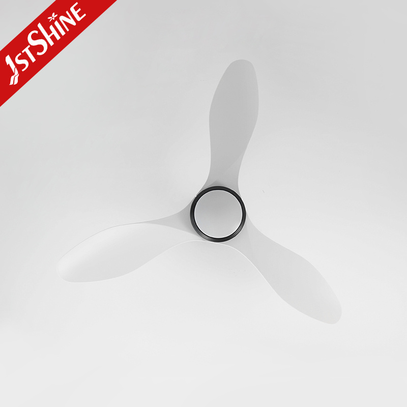 1stshine led ceiling fan 3 ABS blades energy saving large airflow led ceiling fan with light