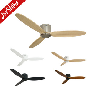 1stshine ceiling fan motor DC 6 Velocidades Mando a Distancia 3 Aspas de Madera Ventilador de Techo con Luz