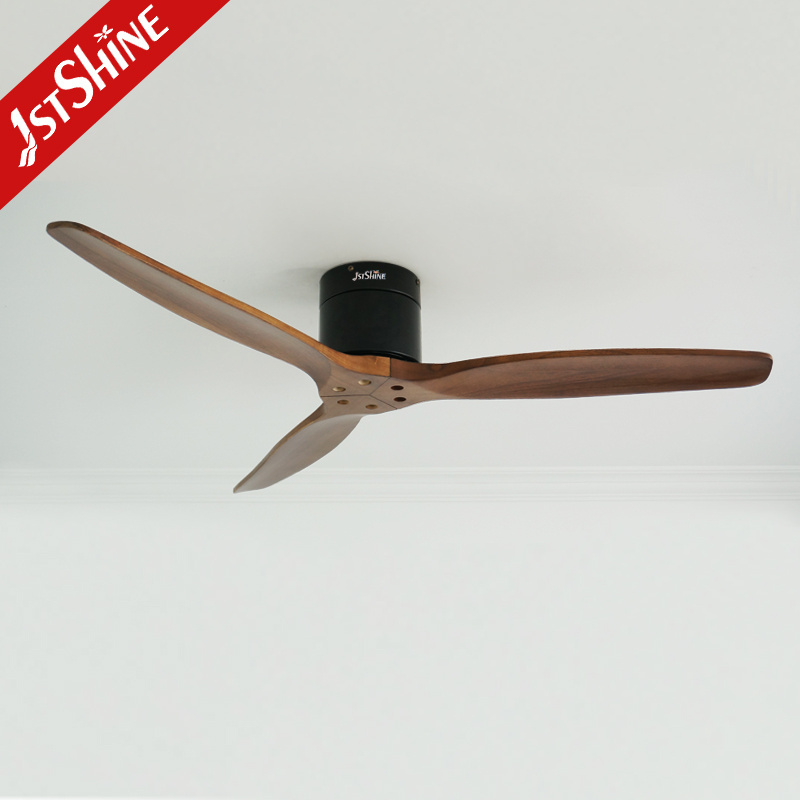 1stshine ceiling fan european flush mounted wood blades decorative wooden ceiling fan