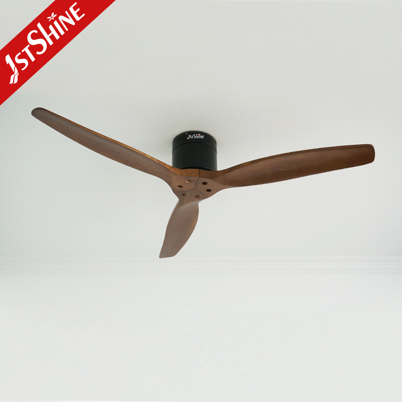 1stshine ceiling fan european flush mounted wood blades decorative wooden ceiling fan