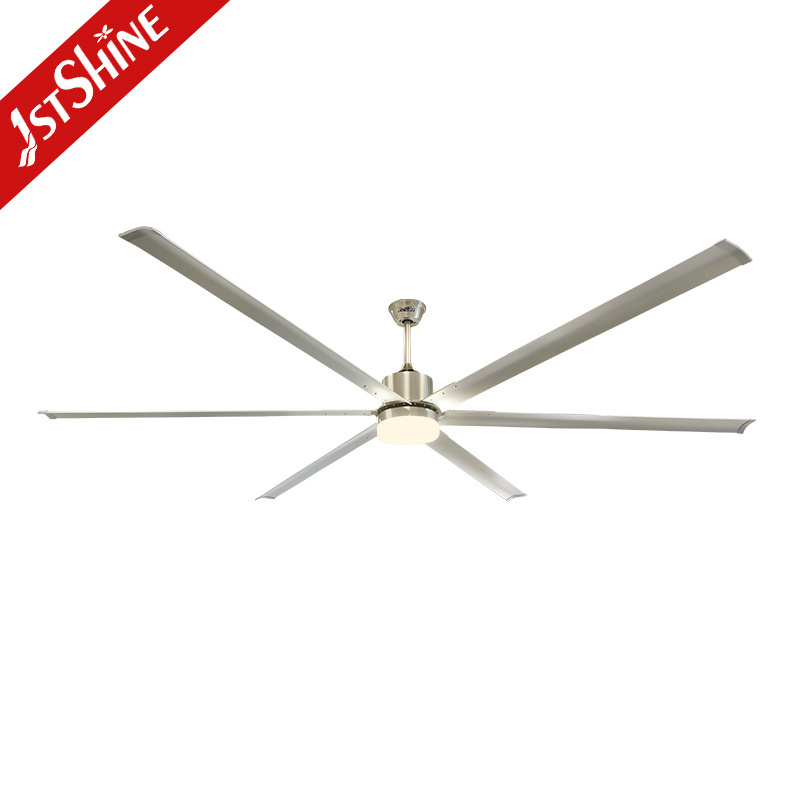 1stshine industrial ceiling fan high air volume powerful dc motor large ceiling fan with light