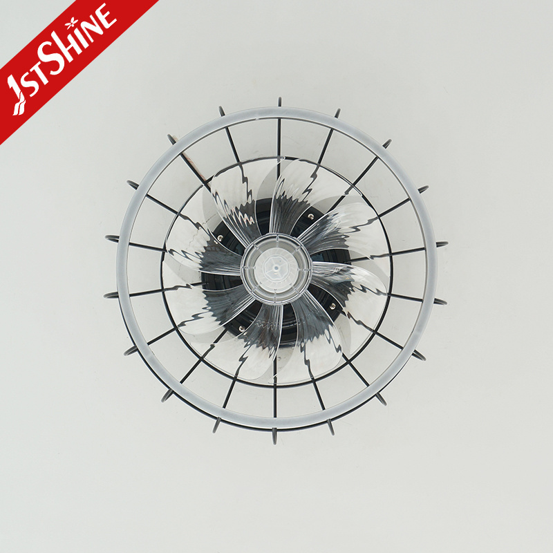 1stshine ceiling fan farmhouse cage flush mount iron fandelier ceiling fan with light