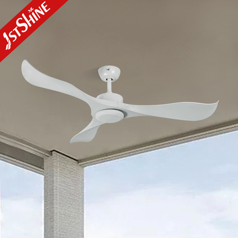 1stshine ceiling fan 52 inch 3 plastic blade outdoor waterproof plastic decorative ceiling fan