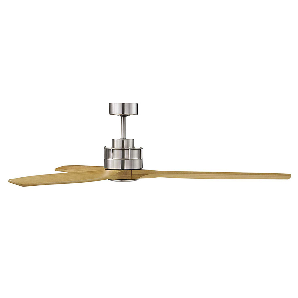 1stshine ceiling fan brushed nickel energy saving decorative wood blades  ceiling fan without light