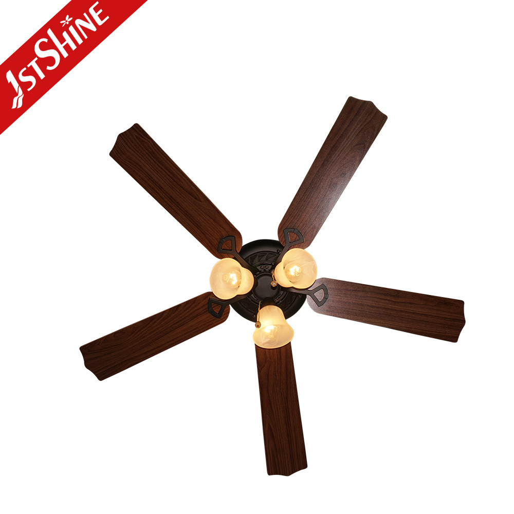 1stshine ceiling fan decorative lighting ceiling fan 5 blades restaurant 220v ceiling fan light