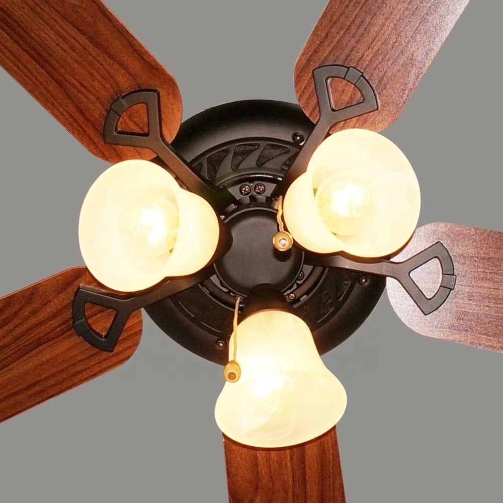 1stshine ceiling fan decorative lighting ceiling fan 5 blades restaurant 220v ceiling fan light