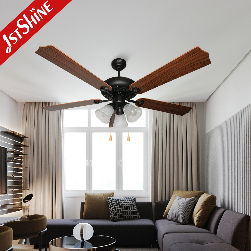 1stshine ceiling fan decorative lighting ceiling fan 5 blades restaurant 220v ceiling fan light