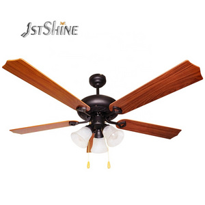 1stshine ceiling fan decorative lighting ceiling fan 5 blades restaurant 220v ceiling fan light