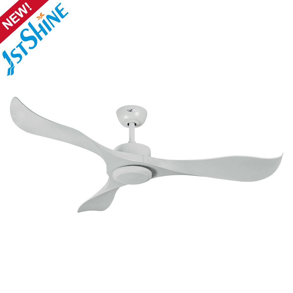 1stshine ceiling fan 52 inch 3 plastic blade outdoor waterproof plastic decorative ceiling fan