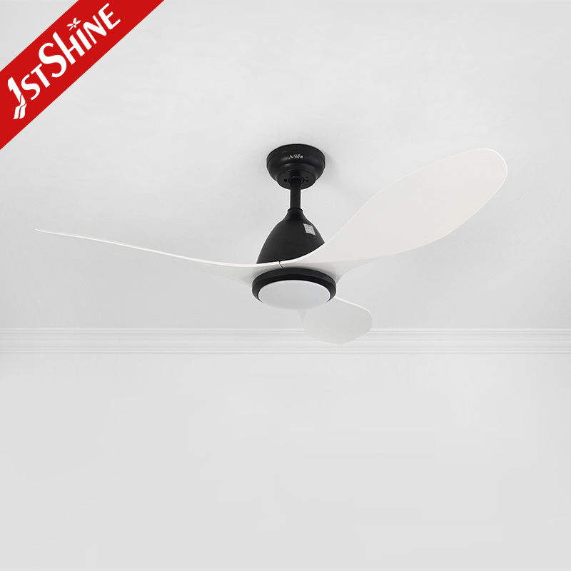 1stshine led ceiling fan 3 ABS blades energy saving large airflow led ceiling fan with light