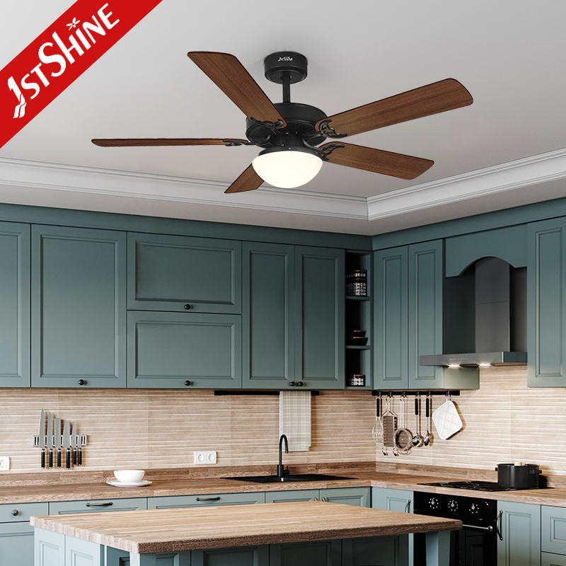 1stshine manufacture fan ceil vintage cooling fancy low noise chandelier with fan 52 in ceiling fan light kit