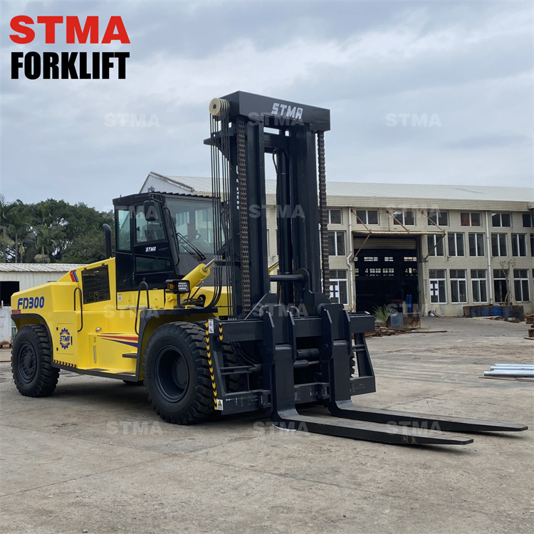 STMA FD300 30ton 30 t diesel forklift Singapore empty container handler forklift heavy duty forklift truck