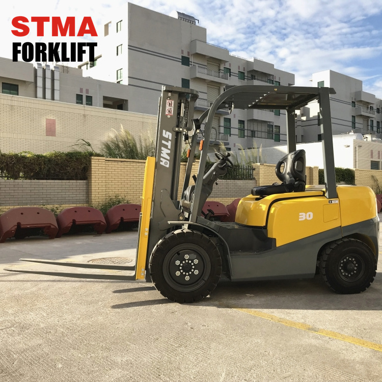 Made in china outdoor equipment EPA engine Hyundai 2.5t 2.5tonne diesel lift truck price from STMA manufacturer