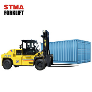 Container forklift truck machine 15 ton 20 ton 25 ton 30 ton 35 ton diesel forklift price with Chinese engine