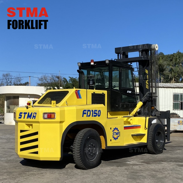 Container forklift truck machine 15 ton 20 ton 25 ton 30 ton 35 ton diesel forklift price with Chinese engine