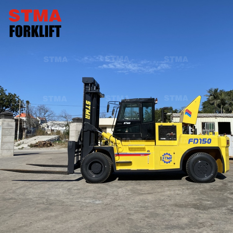 Container forklift truck machine 15 ton 20 ton 25 ton 30 ton 35 ton diesel forklift price with Chinese engine