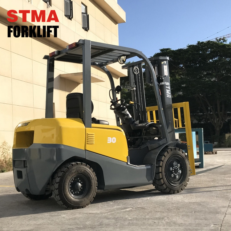 Made in china outdoor equipment EPA engine Hyundai 2.5t 2.5tonne diesel lift truck price from STMA manufacturer