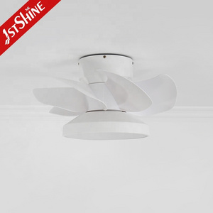 1stshine ceiling fan OEM small 7 abs blades 20 inches white led light ceiling fan