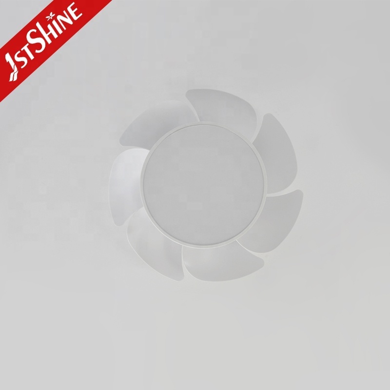 1stshine ceiling fan OEM small 7 abs blades 20 inches white led light ceiling fan