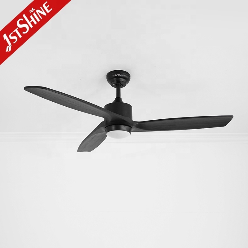 1stshine led ceiling fan 52 inches solid wood material dc pure copper remote ceiling fan light