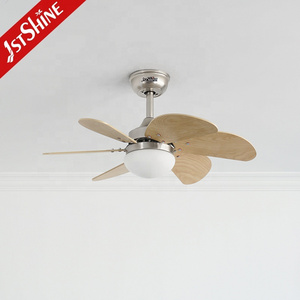 1stshine ceiling fan light 6 MDF blades small 30 inches ceiling fan with light and remote