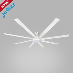 1stshine ceiling fan venda quente 84 polegadas 5 velocidades remotas 8 laminas de aluminio ventiladores de teto de controle