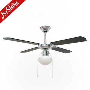 1stshine ceiling fan light hot sell modern 52 inch 4 mdf blade decorative led ceiling fan with light