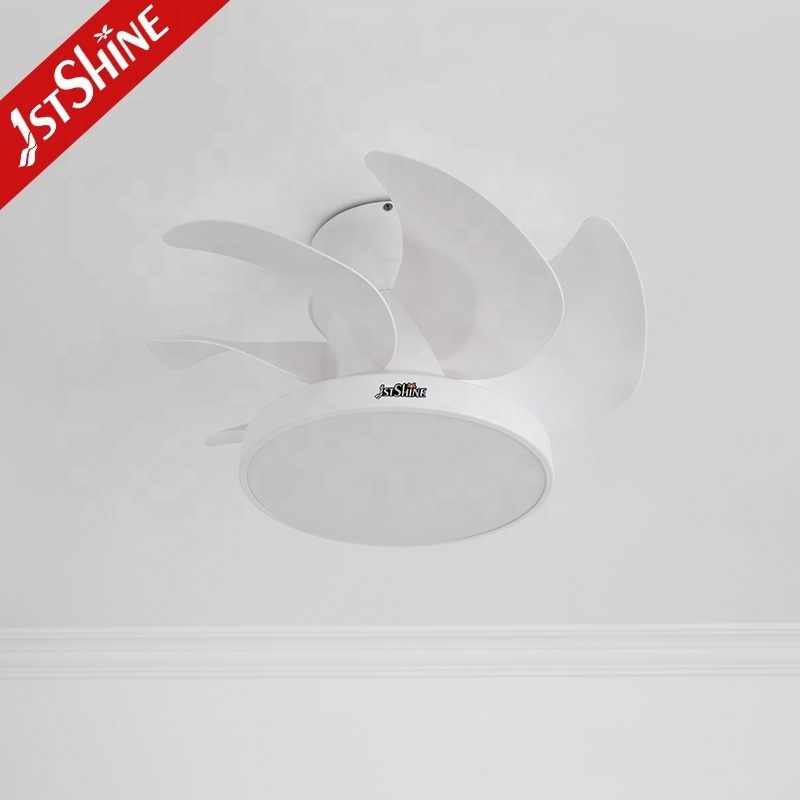 1stshine ceiling fan OEM small 7 abs blades 20 inches white led light ceiling fan