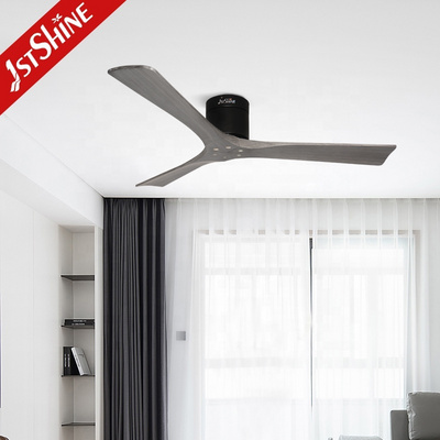 1stshine ceiling fan smart remote grey wood blades high quality mounted ceiling fan