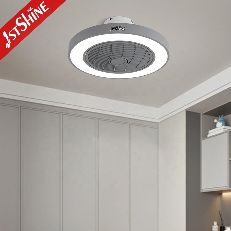 1stshine ceiling mounted fan bedroom hidden blades smart ceiling fan with remote