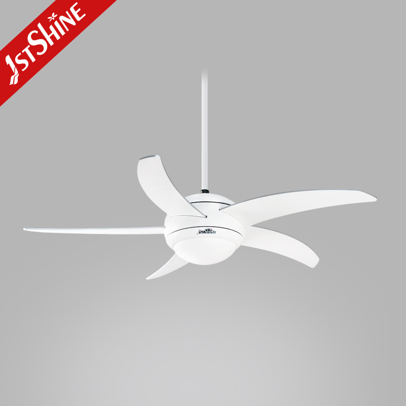 1stshine ceiling fan antique style white 44 inch low ceiling fan with LED lights