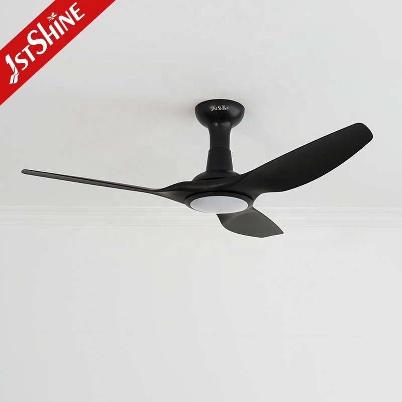 1stshine LED ceiling fan modern easy clean acrylic ventilateur plafonnier outdoor ceiling fan with light