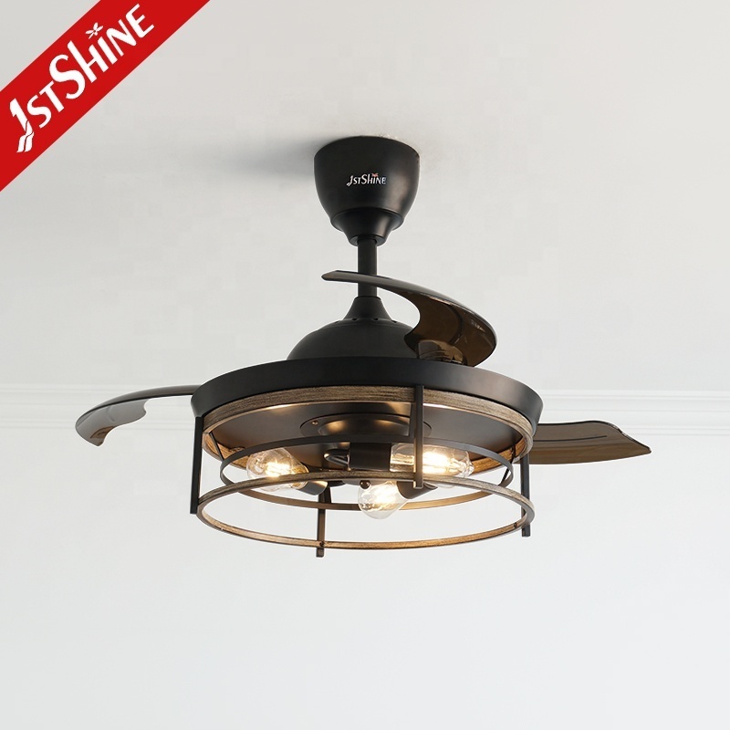 1stshine ceiling fan light OEM bulb American style remote control invisible ceiling fan