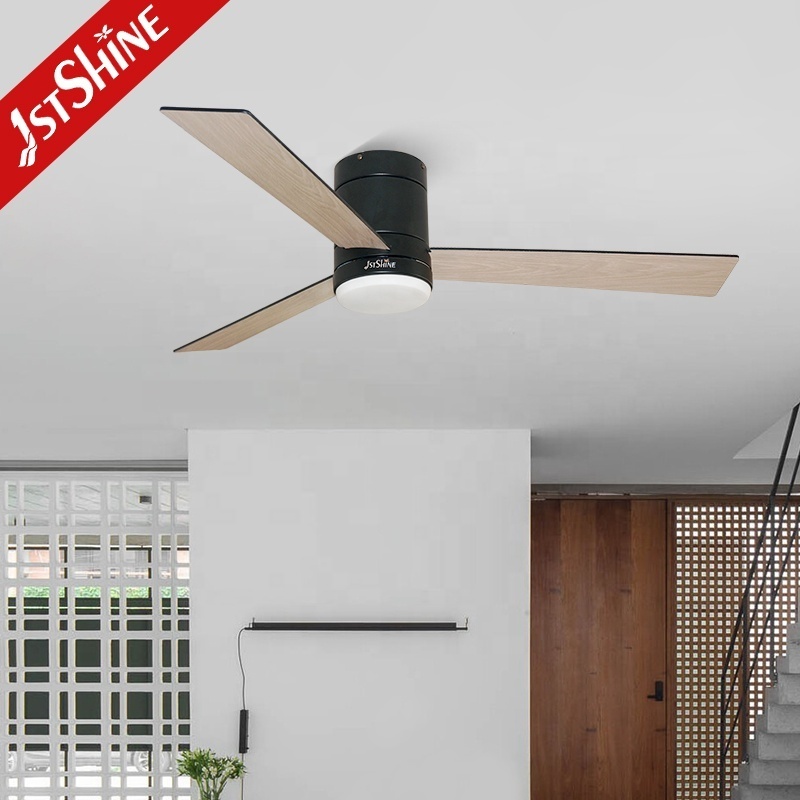 1stshine ceiling fan decorative led lighting MDF wood blades 52 inch ceiling light fan