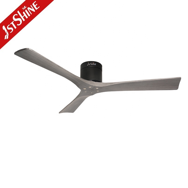 1stshine ceiling fan smart remote grey wood blades high quality mounted ceiling fan