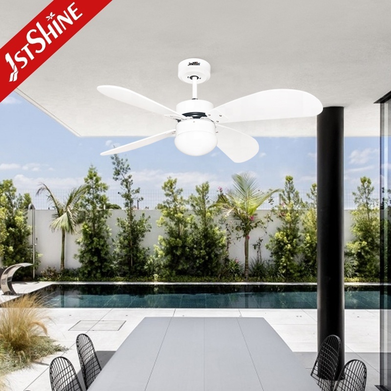 1stshine ceiling fan balcony outside remote control waterproof ceiling fans with led light