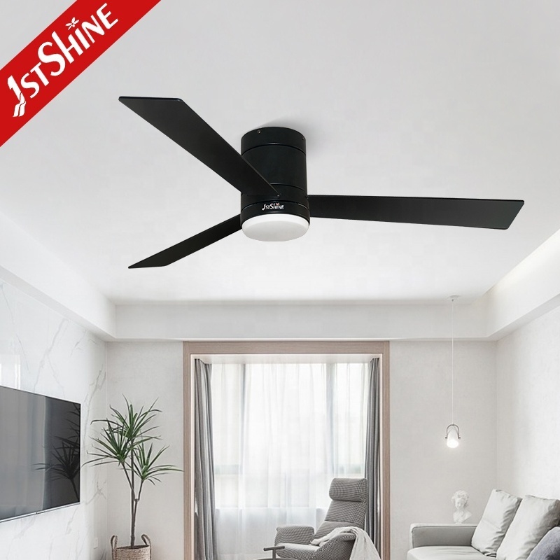 1stshine ceiling fan decorative led lighting MDF wood blades 52 inch ceiling light fan