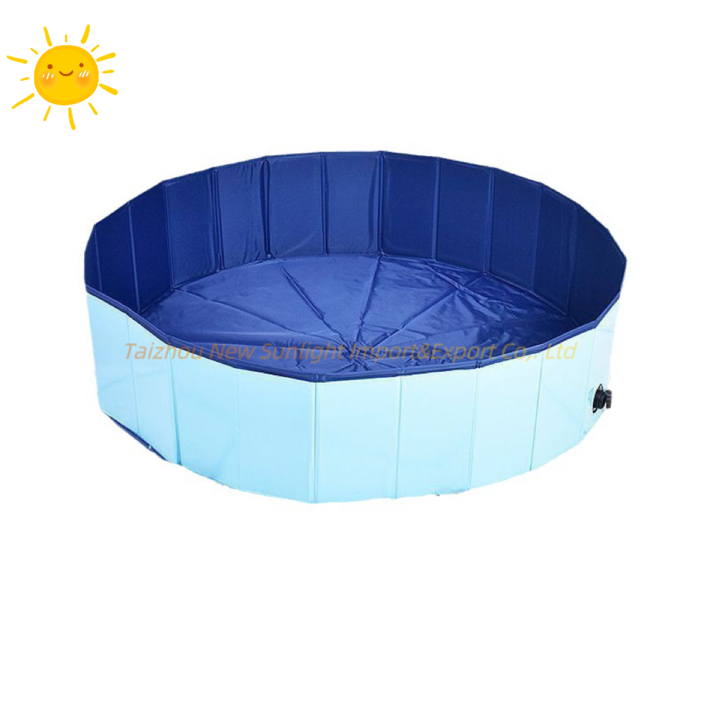 30*10cm Foldable PVC pet ice bath tub cold plunge dog bath inflatable Dog swimming pool